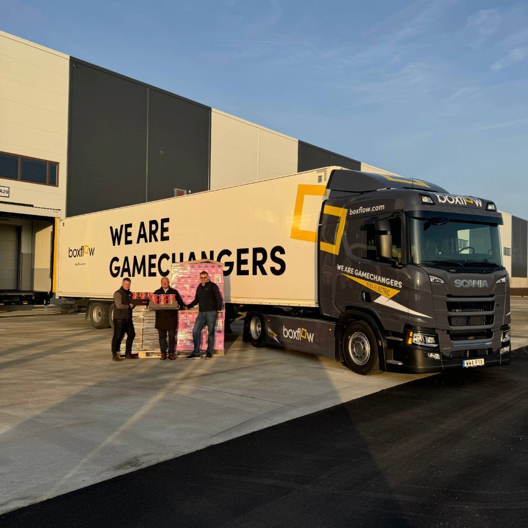 Boxflow elektrifierar Gilles kaktransporter – Dagens Logistik